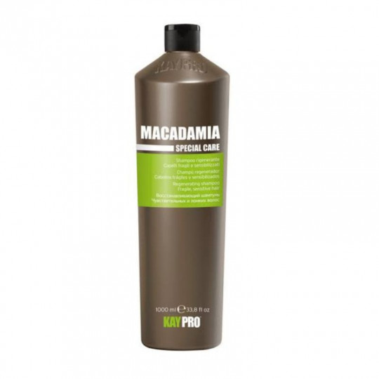 Kaypro Special Care Macadamia šampūnas su makadamijų aliejumi, 1000 ml