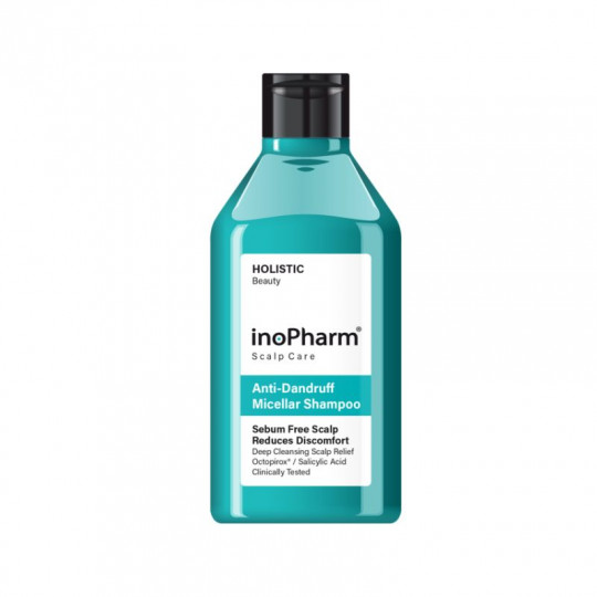 INOPHARM Holistic Beauty šampūnas nuo pleiskanų micelinis, 250 ml