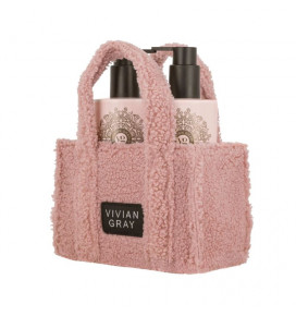 VIVIAN GRAY rinkinys Lotus&Rose kreminis muilas ir dušo želė, 2x250 ml