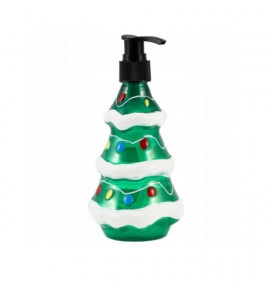 AURORA XMAS skystas muilas Kalėdinė eglutė apsnigta, 300 ml Mango & Pear