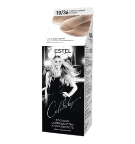 Estel Celebrity kreminiai plaukų dažai 10/36 "Perlamutrinis blond"