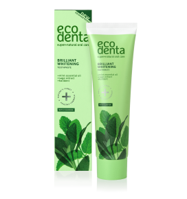 ECODENTA Balinamoji dantų pasta su mėtų aliejumi ir šalavijų ekstraktu, 100 ml