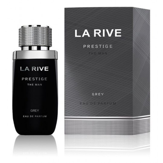 LA RIVE tualetinis vanduo vyrams The Man Grey Prestige, 75 ml