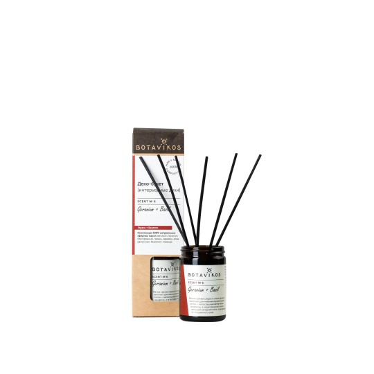 BOTAVIKOS namų kvapų difuzorius "Snaputis + Bazilikas", 100 ml