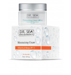 Dr.Sea drėkinantis kremas, riebiai odai, 50 ml