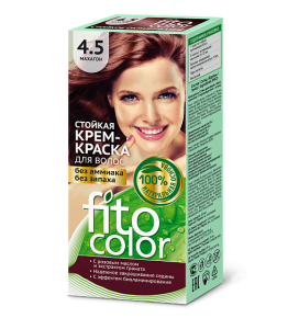 Fito Color 4.5 plaukų dažai. Machagonio