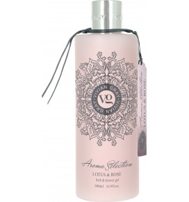 VIVIAN GRAY vonios ir dušo želė Lotus & Rose, 500 ml