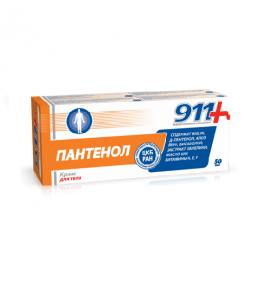 911 kremas kūnui PANTENOL