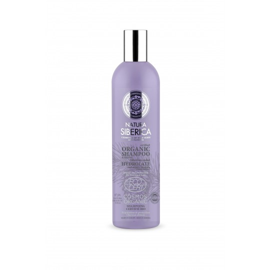 Natura Siberica šampūnas sibirinio kedro hidrolato pagrindu atstatantis ir apsaugantis, pažeistiems plaukams, 400 ml