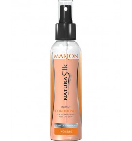 MARION Natura Silk plaukų kondicionierius besišakojantiems ir lūžinėjantiems galiukams, 150ml