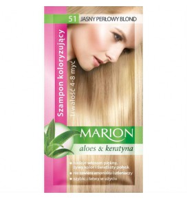 MARION dažantis šampūnas. Šviesi perlinė blondinė 51, 40 ml