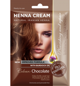 HENNA CREAM kreminė Šokoladas, 50 ml