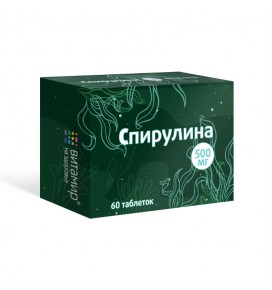 Vitamir Spirulina 500 mg, 60 tabl.