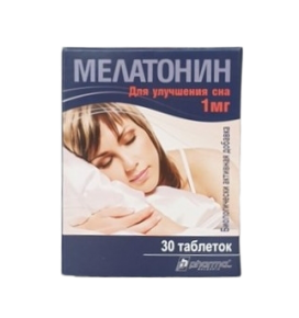 Melatoninas (miegui), 30 tablečių