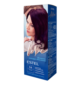 Estel LOVE 5/6 dažai plaukams, božolė, 115 ml