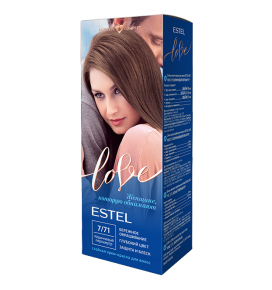 Estel LOVE 7/71 dažai plaukams, rudas perlamutras, 115 ml