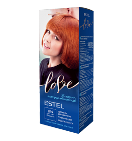 LOVE 8/4 dažai plaukams (gintaras), 115 ml