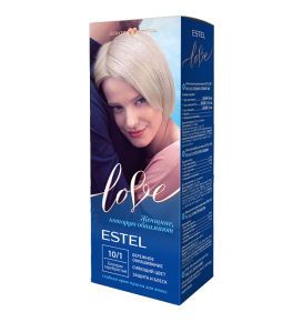 Estel LOVE 10/1 dažai plaukams, sidabrinė blondinė, 115 ml
