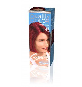 ESTEL Quality Color dažai plaukams 145 rubinas, 115 ml