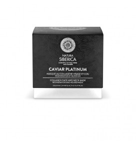 Natura Siberica Caviar Platinum kaukė veidui ir kaklui, 50 ml