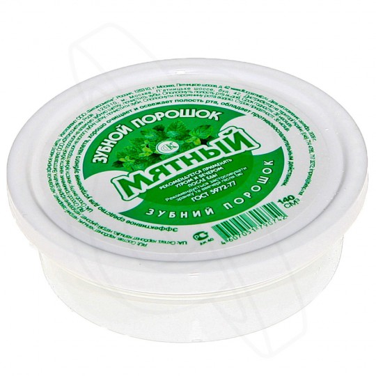 MĖTINIAI dantų milteliai, 75 g
