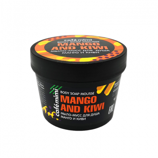 CAFĖ MIMI muilas-putos dušui mango kivi, 110 ml
