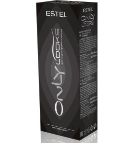ESTEL Professional Only Looks antakių ir blakstienų dažai, juodi, 80 ml