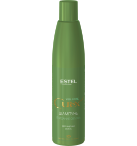 CUREX Volume šampūnas riebiems plaukams apimčiai, 300 ml