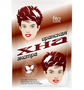 FITOKOSMETIK „Irano chna ekstra“, priemonė plaukų dažymui ir stiprinimui, 25 g