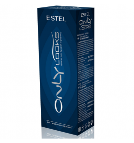 ESTEL Professional Only Looks antakių ir blakstienų dažai, mėlynai juodi, 80 ml