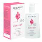 ECOLATIER intymios higienos gelis "Comfort", su pieno rūgštimi ir probiotiku, 250 ml