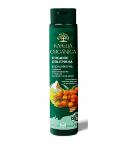 KARELIA šampūnas atstatantis Organic Oblepikha, 310 ml