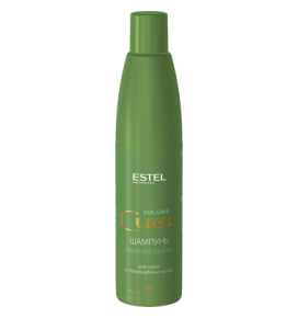 Estel Curex Volume šampūnas sausiems ir pažeistiems plaukams, 300 ml