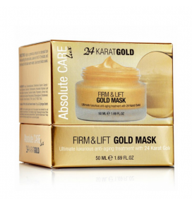 Absolute Care 24 Karat GOLD stangrinanti kaukė veidui su aukso dulkėmis, 50 ml