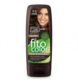 FITOCOLOR atspalvį suteikiantis plaukų balzamas. 3.3 Kartusis šokoladas, 140 ml