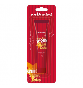 Cafe Mimi kavos šveitiklis lūpoms "Sugar Latte", 15 ml