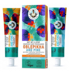 RBA Rinkinys dantų pastų Oblepikha and Pine