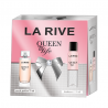 LA RIVE rinkinys moterims QUEEN OF LIFE (kvapusis vanduo 75 ml + dezodorantas 150 ml)