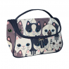 REED cosmetic bag Cats 22,5x14x14,5 cm